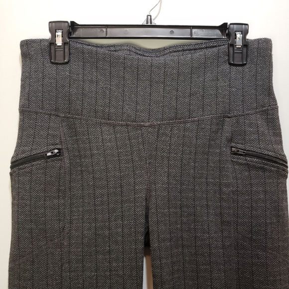 Enlighten Active Houndstooth Moto Style Leggings Large - Picture 4 of 11